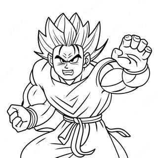 Gohan Beast Farvelægningsider