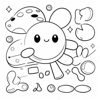 Farverige Obj Former Farvelaegningsside 100345-38950