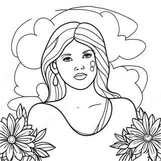 Rolig Selvkontrol Farvelaegningsside 100549 39115