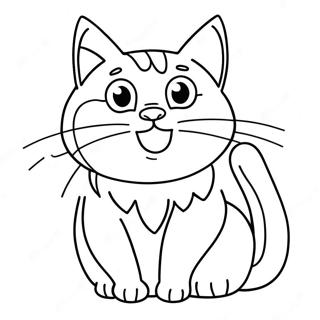 Sod Orange Kat Farvelaegningsside 100856-39353