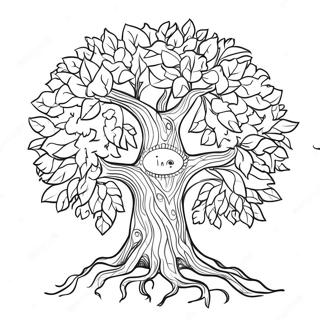 Taknemmelig Trae Farvelaegningsside 101270-39682