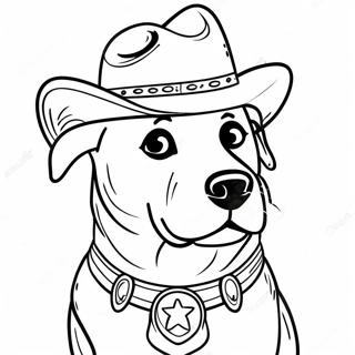 Sheriff Labrador Farvelægningsider