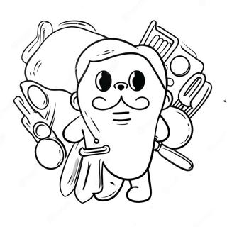 Omsorgsfuld Tandlaege Med Vaerktoj Farvelaegningsside 102117 40446