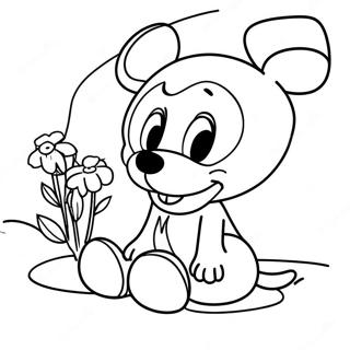 Disney Bliv Hurtig Frisk Farvelaegningsside 102397-40654