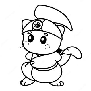 Mitsuri I Action Pose Farvelaegningsside 102425 40681