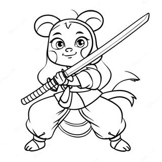 Mitsuri Med Sin Katana Farvelaegningsside 102427 40690