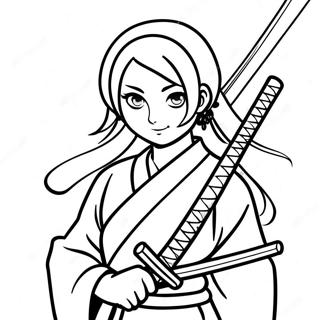 Mitsuri Med Sin Katana Farvelaegningsside 102427 40691