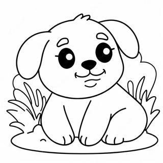 Sovnig Sod Hvalp Farvelaegningsside 102864 41026