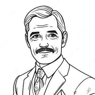 Gentleman I Jakkesaet Farvelaegningsside 103021 41151