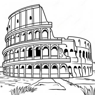 Majestaetisk Colosseum Farvelaegningsside 103944-41858