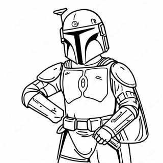 Boba Fett Farvelægningsider