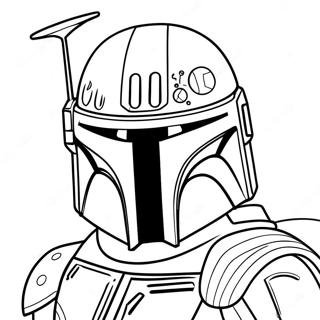 Boba Fett Farvelaegningsside 103995-41895