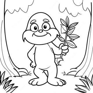 Lorax Holder Traeer Farvelaegningsside 104098-41981