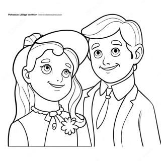 Charlotte Og Wilbur Venskab Farvelaegningsside 104303 42140