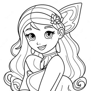 Bloom Fra Winx Club Farvelaegningsside 104456-42257