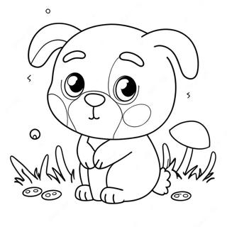 Sode Lyserode Dyr Farvelaegningsside 105202-42840