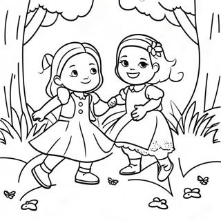 Legesyg Trinity Og Madison I Parken Farvelaegningsside 105796 43317