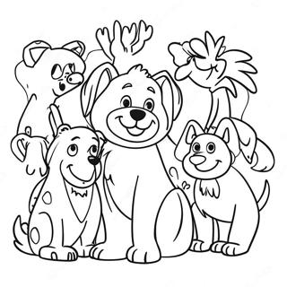 Winn Dixie Med Venner Farvelaegningsside 105978-43464
