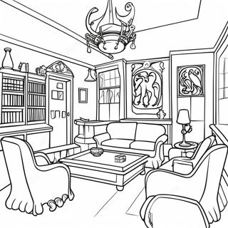 Gryffindor Faellesrum Farvelaegningsside 106517-43876