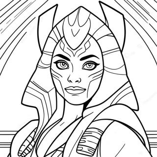 Ahsoka Tano Farvelaegningsside 107254-44451