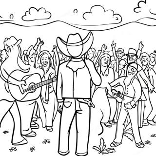 Country Musik Festival Scene Farvelaegningsside 107692-44794