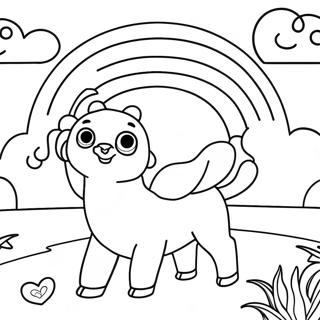 True Og Regnbuekongedømmet Farvesider