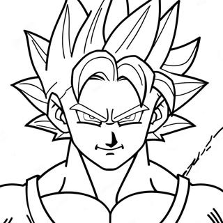 Super Saiyan Vegito Farvelaegningsside 108877-45713