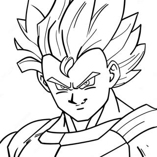 Super Saiyan Vegito Farvelaegningsside 108877-45714