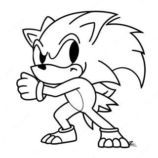 Sonic The Werehog Farvelægningsider