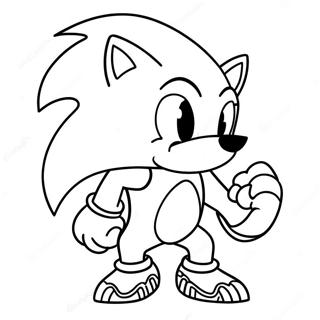 Sonic Werehog Farvelaegningsside 109081-45870