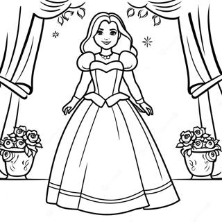 Mal I Fortryllet Kjole Farvelaegningsside 109108 45958