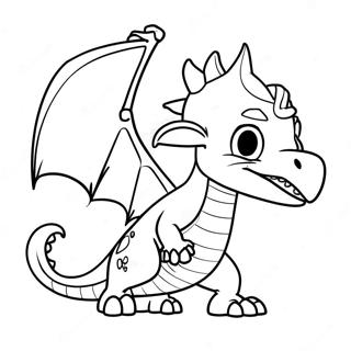 Mal Med Dragehjaelper Farvelaegningsside 109109-45964