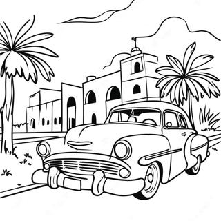 Vibrant Cuba Landskab Farvelaegningssiden 109341-46137