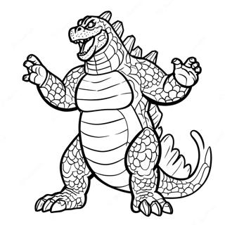 Godzilla Minus One Farvelaegningsside 109467-46235