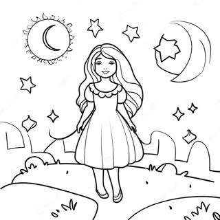 Fantastisk Maneskin Nat Farvelaegningsside 109496-46265