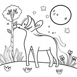 Fantastisk Maneskin Nat Farvelaegningsside 109496-46266