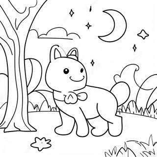 Fantastisk Maneskin Nat Farvelaegningsside 109496-46267