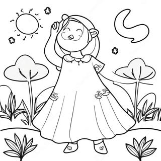 Fantastisk Maneskin Nat Farvelaegningsside 109496-46268