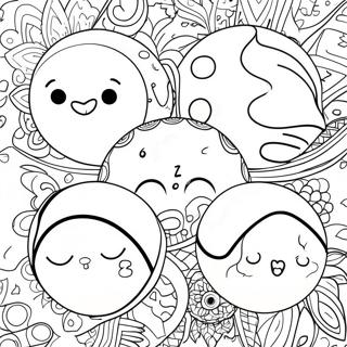 Kunstneriske Manefaser Farvelaegningsside 109497-46271