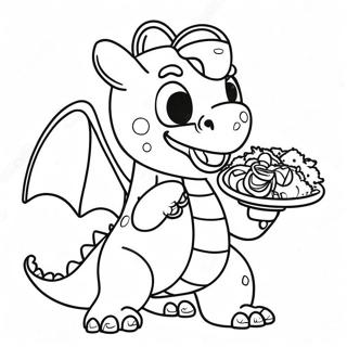 Glad Drage Deler Tacos Farvelaegningsside 109854-46547