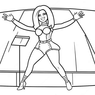 Nicki Minaj Optraeder Pa Scene Farvelaegningsside 110085 46724