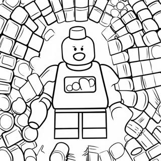 Glade Lego Minifigurer Farvelaegningsside 110111-46743