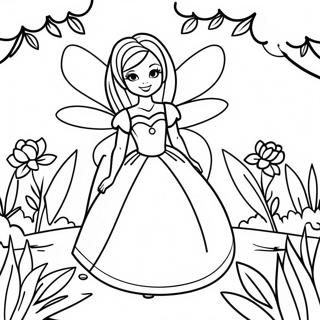 Fortryllende Barbie Fe I Have Farvelaegningsside 110137-46766