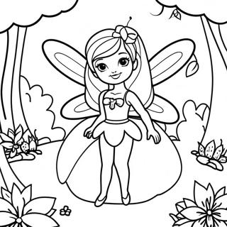 Fortryllende Barbie Fe I Have Farvelaegningsside 110137-46767