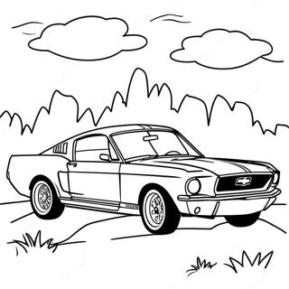 Mustang Farvelægningsider