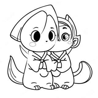 Sukuna Og Yuji Itadori Farvelaegningsside 110215 46825