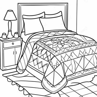 Hyggeligt Vinter Taeppe Farvelaegningsside 110988-47456