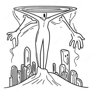 Enderman Teleporterer Farvelaegningsside 111272 47675