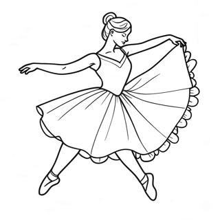 Gracios Ballerina Danser Farvelaegningsside 11165-547