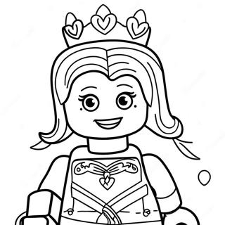 Lego Prinsesse Farvelægningsider